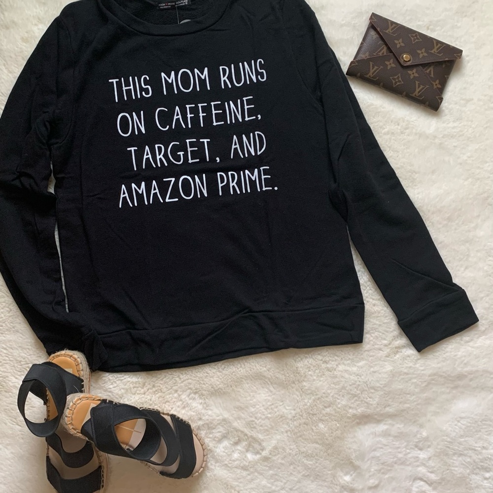 Mom life sweater top
